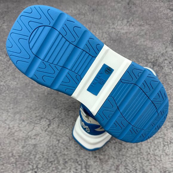 Amiri Premium Mesh Leather Platform Sneakers - Picture 6 of 6